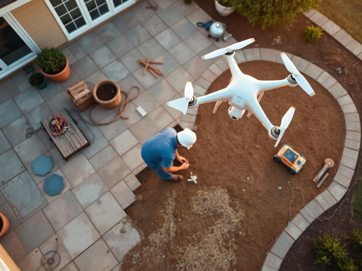 Contractor at work